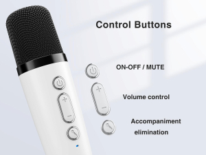 Купить  колонка с микрофоном Fifine Mini Speaker and Mic set E1, white-5.jpg